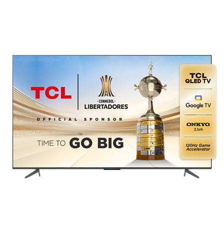 Televisor TCL 65" C655 Classic 4K Qled pro Google Tv